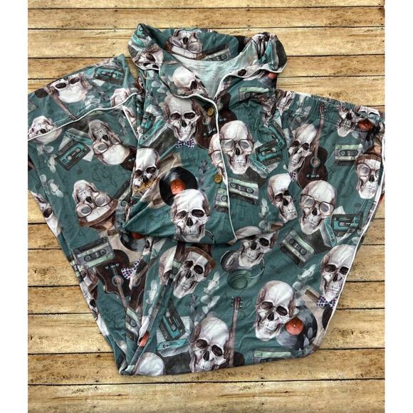 Posh Peanut Women's Sheldon Luxe Pajama Set XL - Picture 1 of 6